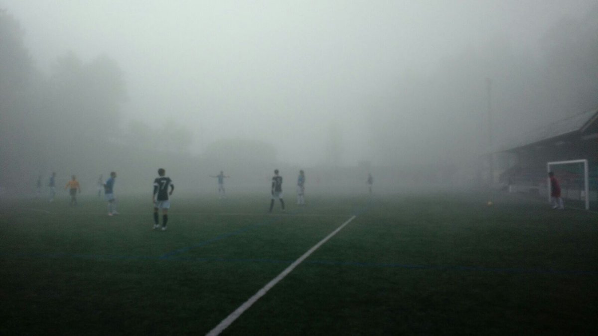 equipoalf's tweet photo. La niebla de Louro nos ha vuelto a jugar una mala pasada, West Ham Cabral 6-1 @equipoalf https://t.co/c4UMMAF6bZ
