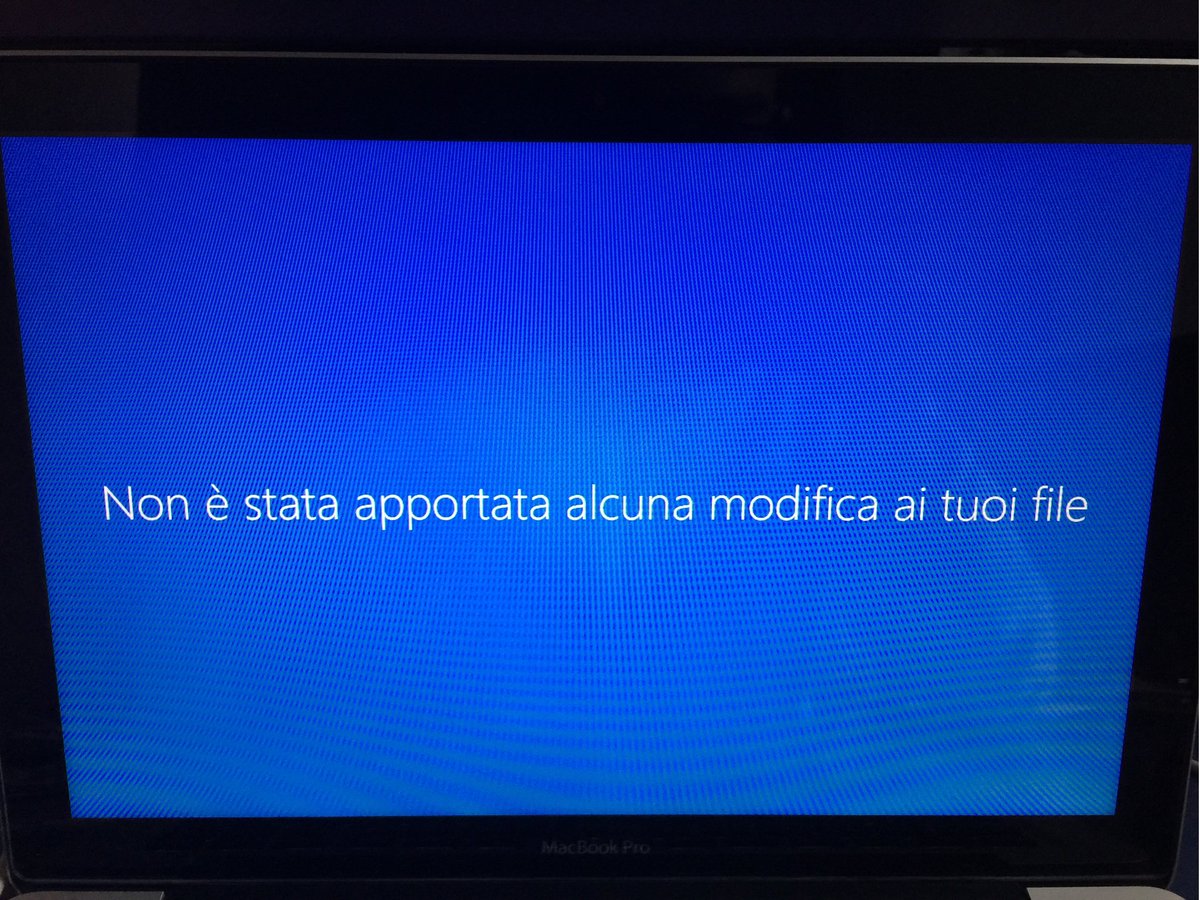 EllipticSet's tweet image. 5 minuti fisso su sta schermata, ho capito! #Windows10NovemberUpdate
