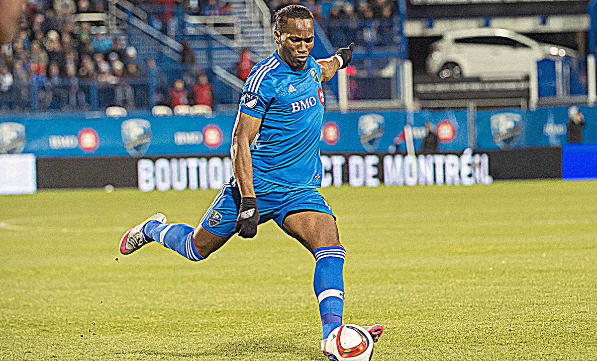 MLS's tweet image. Drogba satisfied with first season with Montreal Impact, "not too hot" on offseason loan: soc.cr/UFHpk