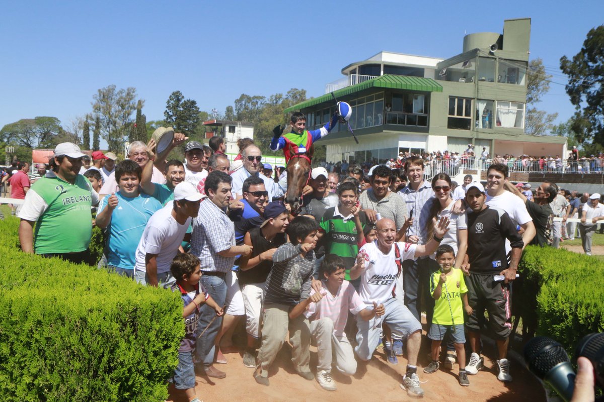 LasFloresTurf's tweet photo. Clásico Juan de Garay. Ganó Rio Gurupi Key. Stud LL El Relincho, con la monta de Pablo G. Falero https://t.co/MchAs49fsH