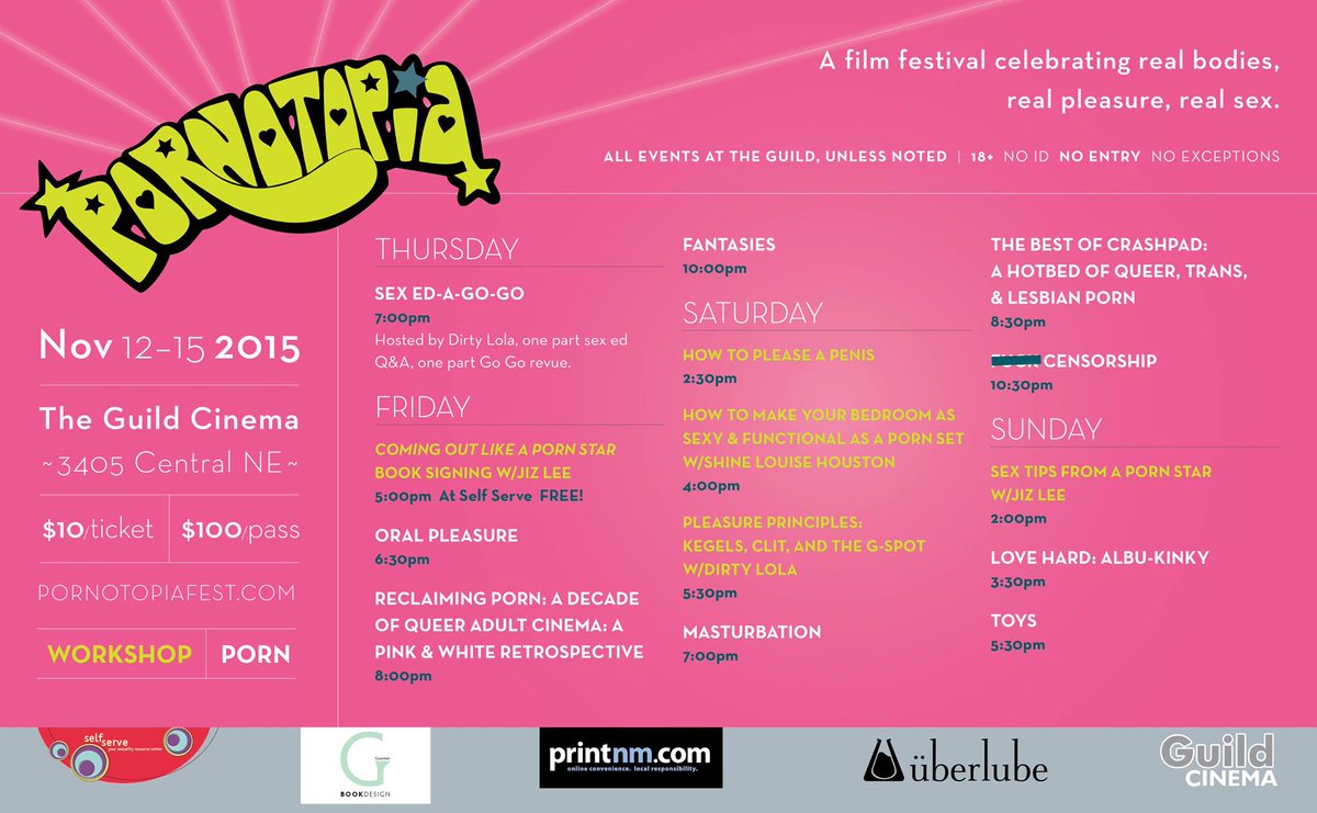 PornotopiaFest's tweet photo. It's the last day of #Pornotopia15. Don't miss out on awesome workshops and film sets! https://t.co/YRCgQd8bpd