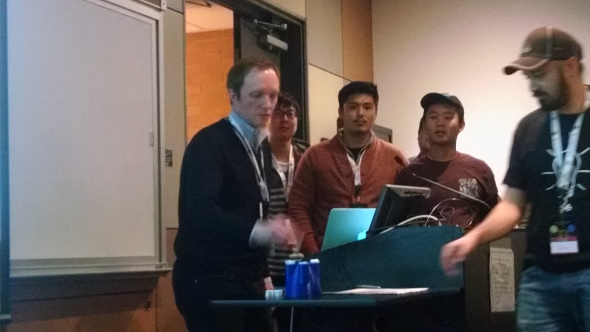 DocPavitra's tweet photo. Let's give it up for Swarm! @healthhackphl #HealthHackPHL #dronetrack @JeffInnovation @IBX #drone #dronesaregood https://t.co/LFvu0DvCcF