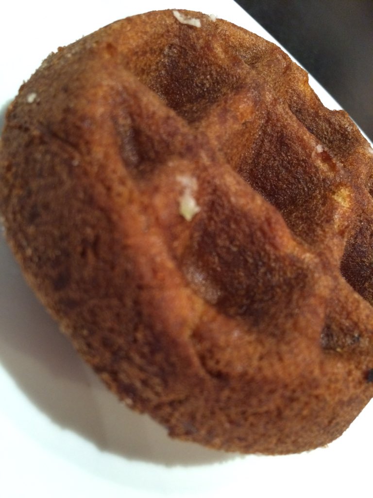 TylerAThomas's tweet photo. Wooooo #AMAHigherEd have you tried the #Wonuts at Waffles Cafe? They're awesome! #Chicago https://t.co/aWrzHGG6ik