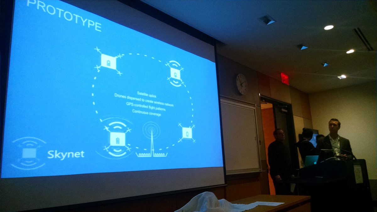 DocPavitra's tweet photo. Let's give it up for Skynet! @healthhackphl #HealthHackPHL #dronetrack @JeffInnovation @IBX #drone #dronesaregood https://t.co/vmK1JWjdmK