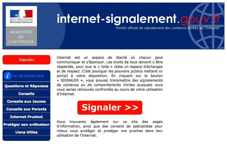 Gendarmerie's tweet photo. Vous constatez des contenus ou comportements illicites sur #Internet ? Signalez-les sur https://t.co/szOCK11eKK https://t.co/V4CbjluMxV
