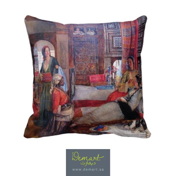 متوفرة بكمية محدودة مع حشوة من القطن الطبيعي بمقاس ٣٥*٣٥ سم ☁️