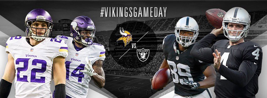 Vikings's tweet photo. It's another #VikingsGameday!! https://t.co/CnTO9xXf2y