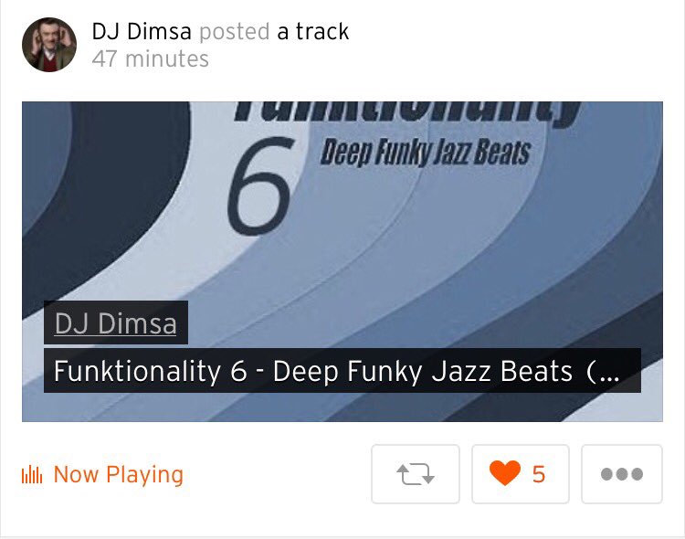 EllenThaGreat's tweet photo. Sunday morning with a new #DJDimsa mix. #Funktionality6 #DeepFunkyJazz #Beats #music #SoundCloud #housemusic https://t.co/GKwzNBxOEh