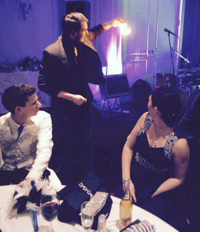A little bit of magic from last night! #wedding #entertainment #function #brides #party #weddingmagic #weddings