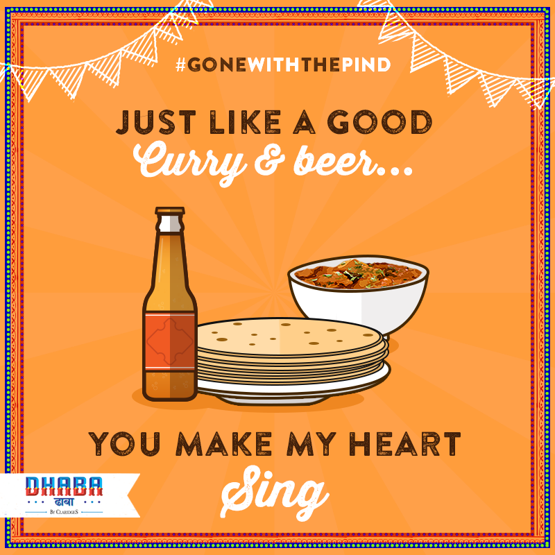 #GoneWithThePind:Few things feel better than knowing you have a delicious evening at #DhabaByClaridges.Waiting guys