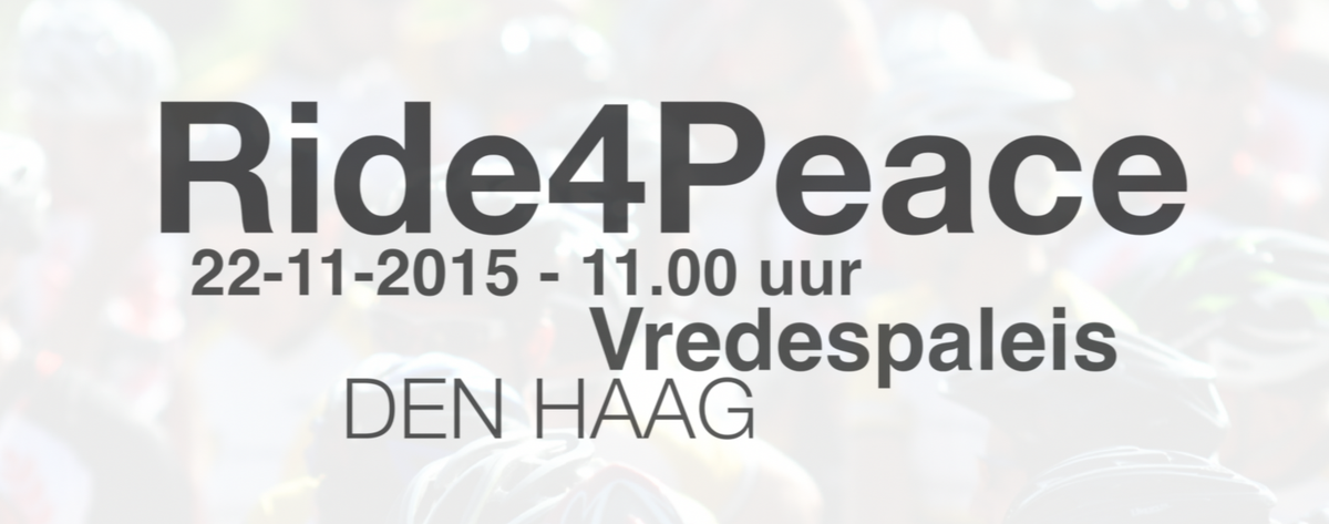 Ride4PeaceNL's tweet photo. Laat je zien op je fiets voor de vrede! Kom je ook naar Den Haag? https://t.co/OUK8HtRAme https://t.co/8MGDSDHFvb