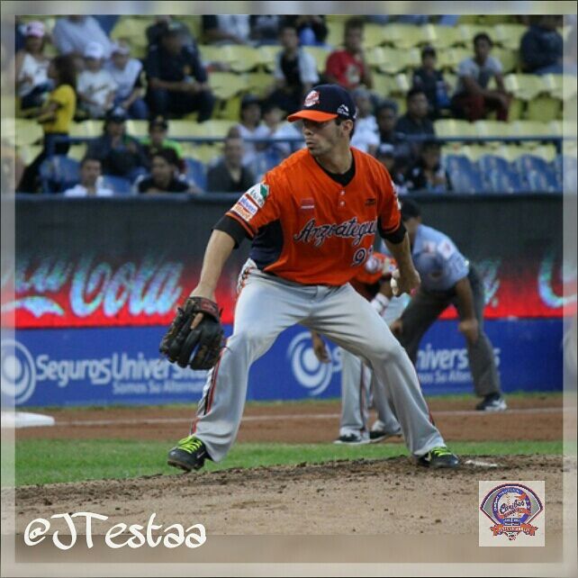 caribesanz's tweet photo. Joe Testa, junto a Ramón Rodríguez, Ricardo Hernández y Jean Toledo, protagonizaron la blanqueda de ayer vs Leones. https://t.co/WovEYhDM8i