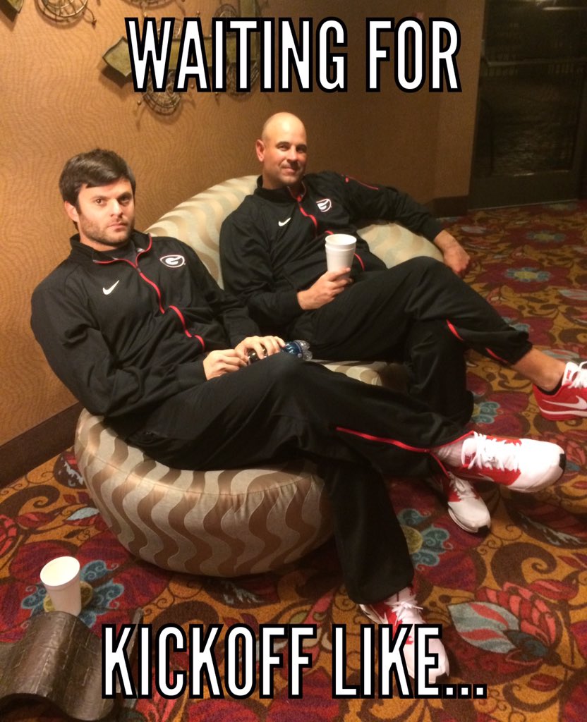 coachfeld's tweet photo. When you know your D gonna ball on Saturday... #NotWorried #top10defense @CoachJPruitt @georgehelow https://t.co/ZN14iD2ISU