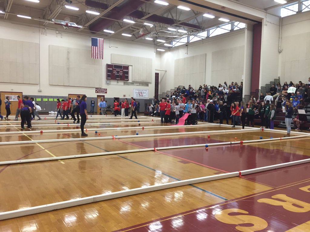 MathewVikram's tweet photo. Special Olympics Bocce Tournament #playunited #gorangers https://t.co/6BU9DXrevE