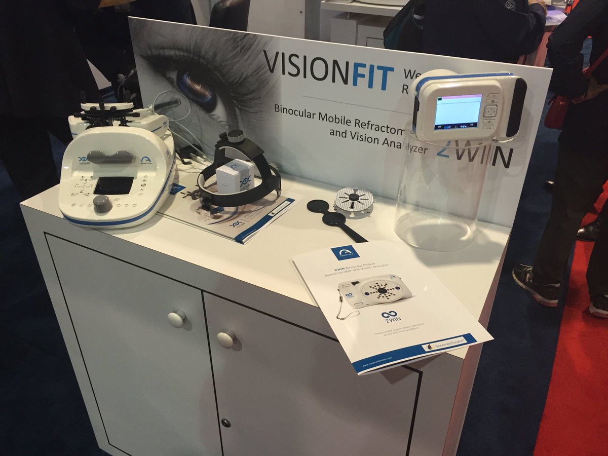 adaptica's tweet photo. #VisionFitRefractor &amp; #2WINforVision @SonomedEscalon booth 3010. Stop by for a demonstration #AAO2015 #refractiion https://t.co/l5Ed1VWC3g