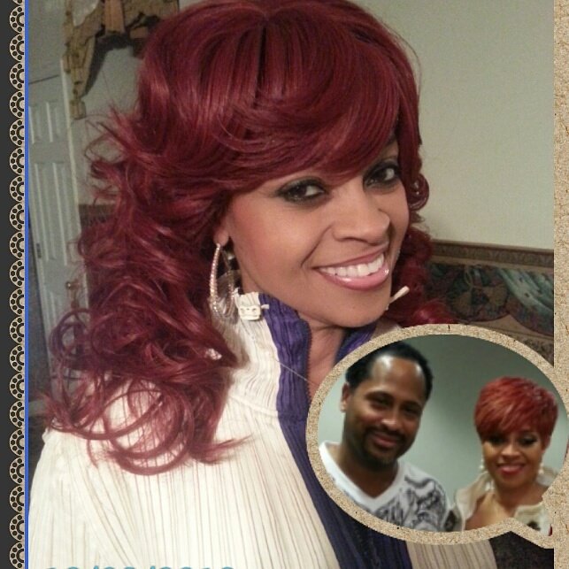 Happy birthday to one of my FAVORITE,  Fashion Forward, Saaaannnging Clients...KAREN CLARK SHEARD! Hair by Tobby 