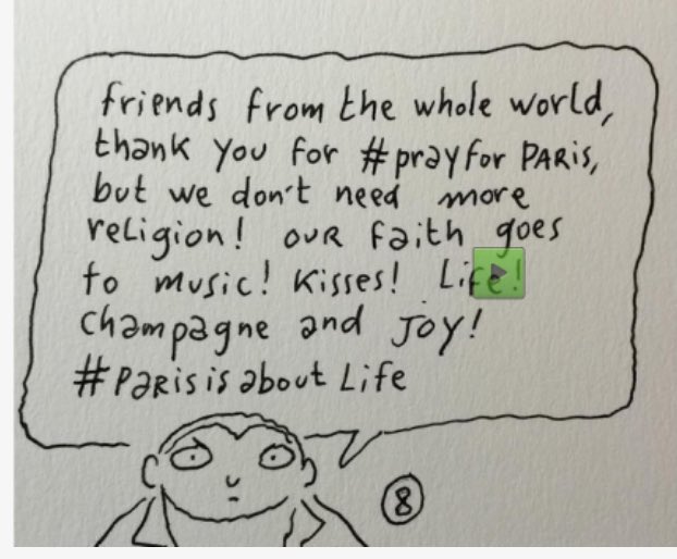 drexlerjorge's tweet photo. Los trabajadores de Charlie Hebdo: "gracias por el #PrayForParis pero no necesitamos mas religión..." https://t.co/KjDYmqIJKp