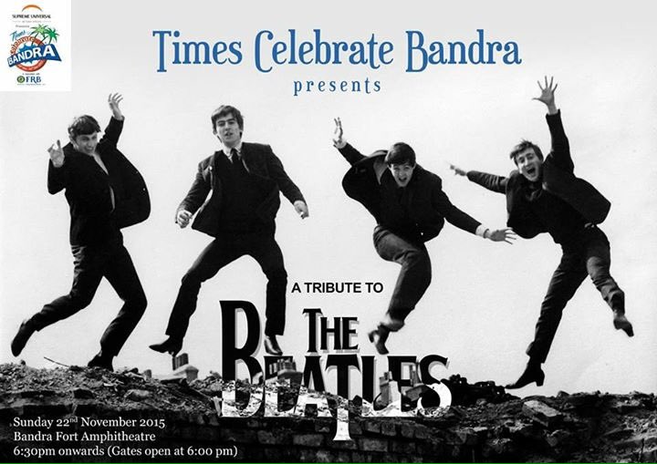 BombilTimes's tweet image. #FutureFishPick Times @CelebrateBandra presents "A Tribute To The Beatles" on the 22nd of Nov. Invites: 9967859335
