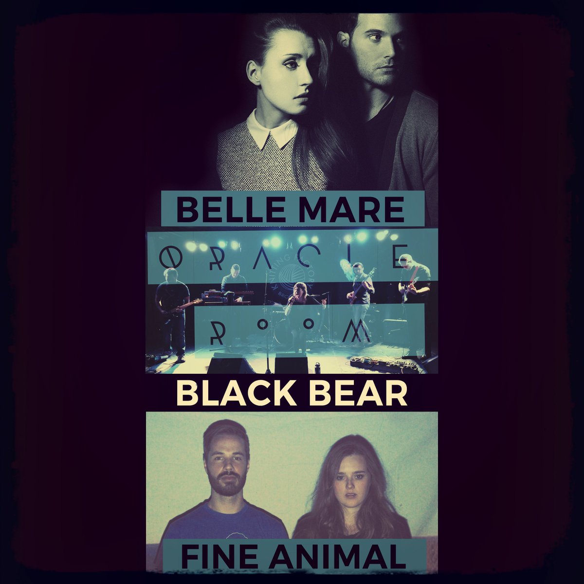 elevtr_nyc's tweet photo. Can't wait for tonights @bellemaremusic @Fine_Animal #OracleRoom gig at @BlackBearBKLN ! Doors open 6:30pm srts @7 https://t.co/LFSuyyYZLC