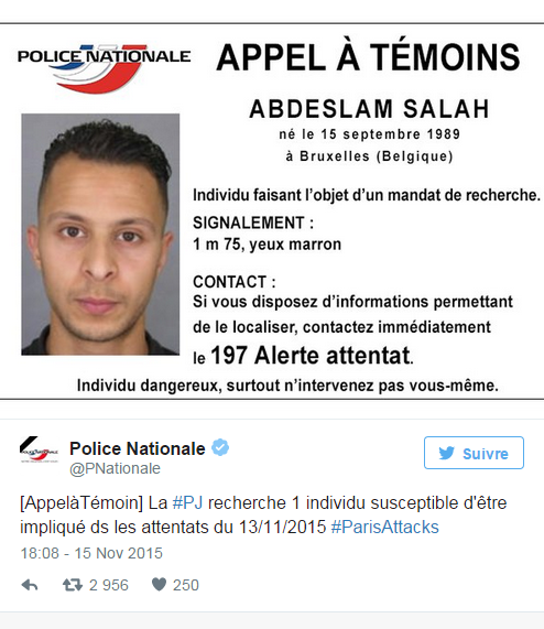 Le_Figaro's tweet photo. 🔴 ALERTE - La police recherche un individu impliqué dans les attaques >> https://t.co/oplM5UMfgm https://t.co/UF2CXH0QGO