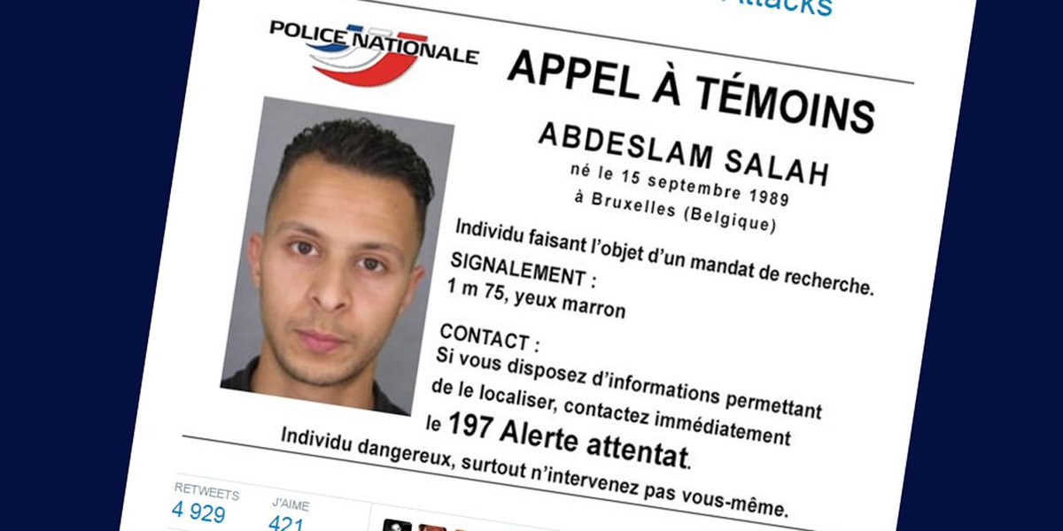 Attentats à Paris : la police lance un appel à témoins bit.ly/1SRZT3N