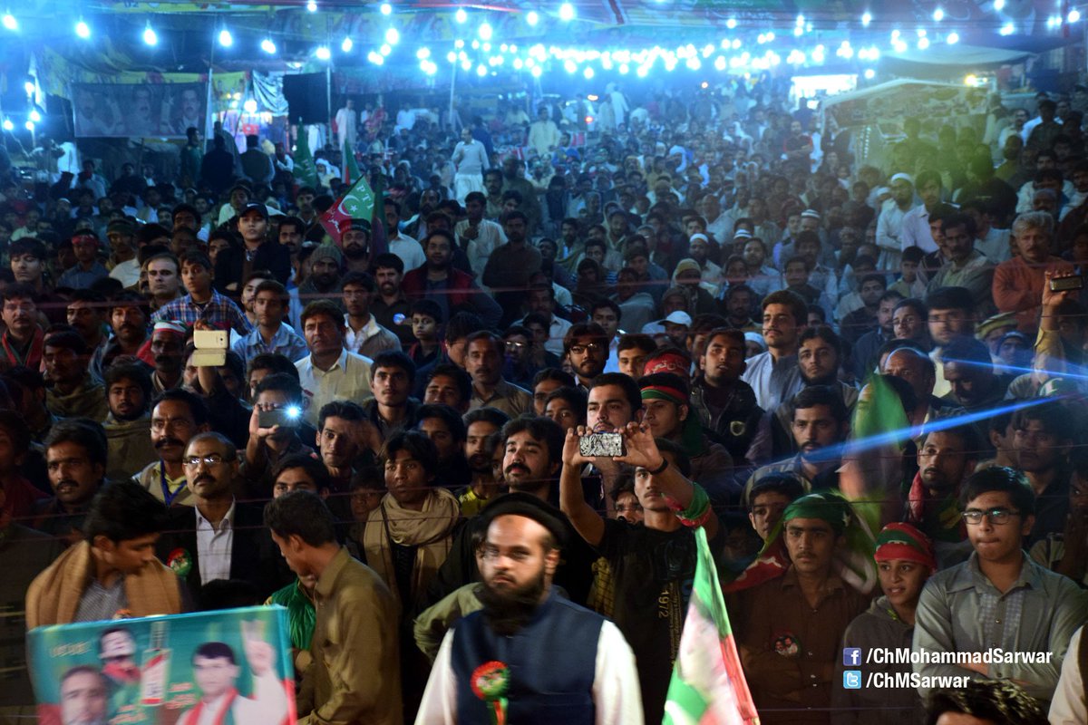 ChMSarwar's tweet photo. Jalsas in Sargodha City. W the whle Govt machinery engaged in LG elect, I'm amazed @ pple's resilience. Well Done. https://t.co/fXhJkN09Se