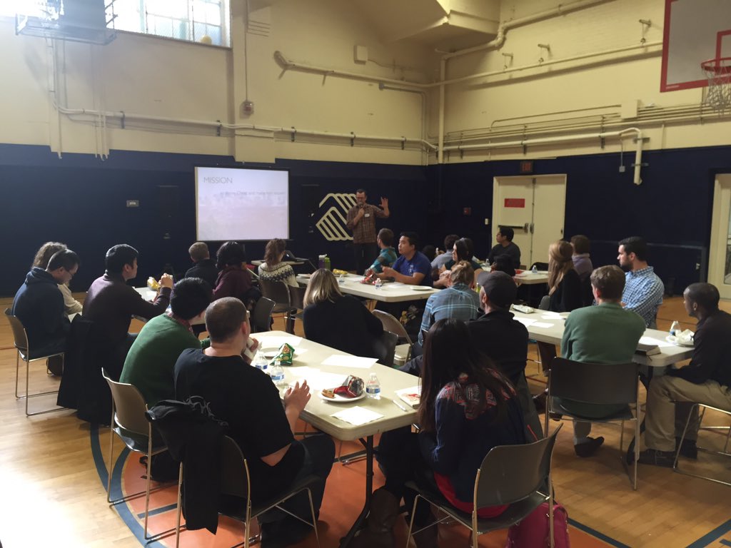 Arlington Church Plant interest meeting w/ <a href="/knsanders/">Kristie</a> is packed. I love it. #mission #redeeminggrace