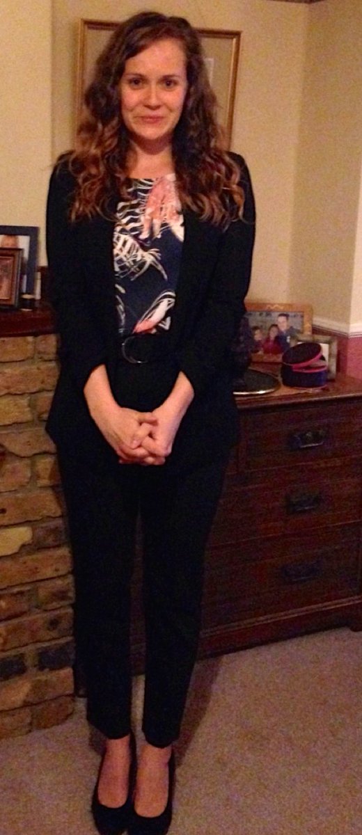 astro_Liz's tweet photo. Interview chic? I feel ridiculous…. #FundMeMaybe https://t.co/pP58MGr9w6
