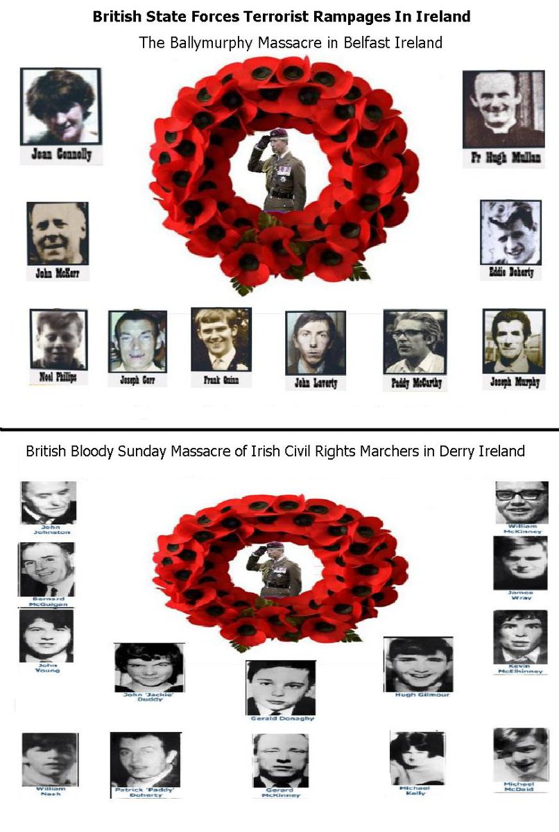 Irish_Ulster's tweet photo. .@RTUKnews #ISIS rampage in #Paris akin to #British state terror force rampages in Belfast &amp; Derry massacres? https://t.co/CKORUX6rHJ