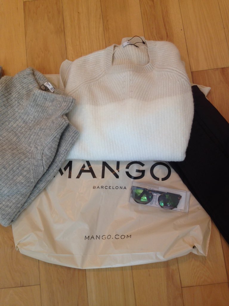 Gracias <a href="/Mango/">MANGO</a> por mis regalos para la Luna de Miel 🍯🌛 #sohappy #thankyou 🙏🏻