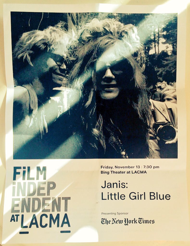 Janis Joplin finally gets the respect she's due in Amy Berg's new doc "Janis: Little Girl Blue" #WomenInMusic #film