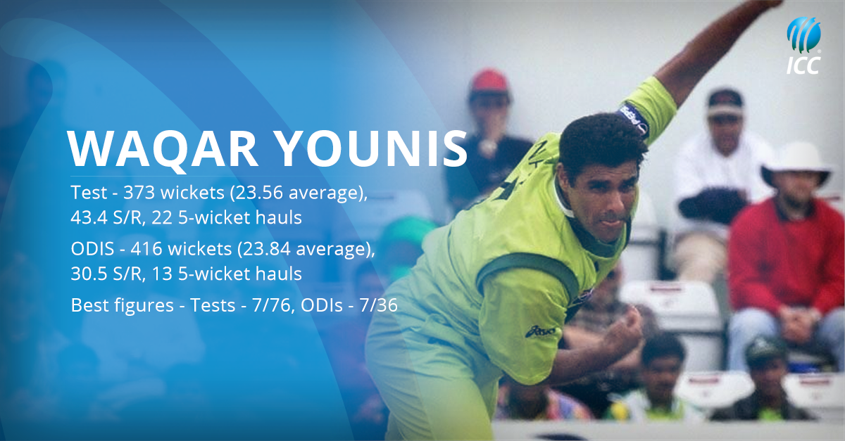 Happy Birthday to the king of yorker, Waqar Younis!  