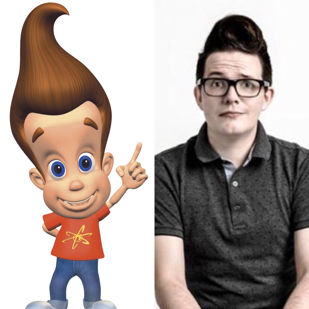 NathRWheeler's tweet photo. @itv2 @imacelebrity loving the latest edition to the line up #jimmyneutron https://t.co/9ksXqhkbhM