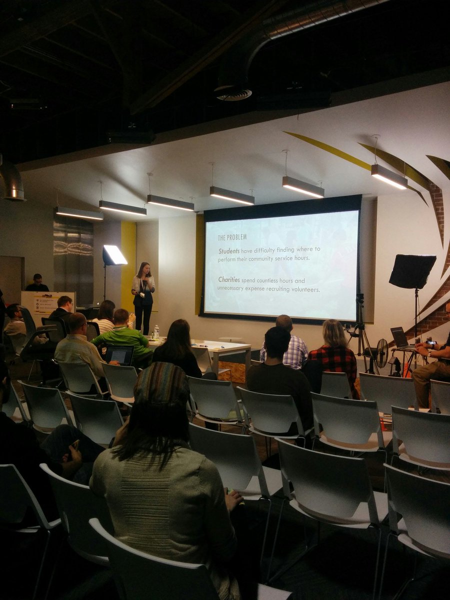 krisadair's tweet image. I love that we have student presentations. #kcsw #GSB2015