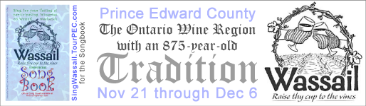 TheCountyWines's tweet photo. Hard to believe but it's #Wassail in #PEC next #weekend thru Dec 6th. Scoop: https://t.co/JihaKalQiB It's remarkable https://t.co/wyTT1hWNGc
