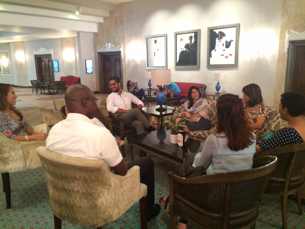 amadamdez's tweet photo. Great exchange today with #CCELD alumni and local team #DomRep #leadershipmatters @CCELD2015 https://t.co/sGg5EI9qDc