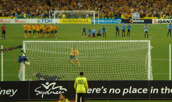 A photo of that moment that hasn't been widely circulated. Came across this soon after the game. #AUSvURU