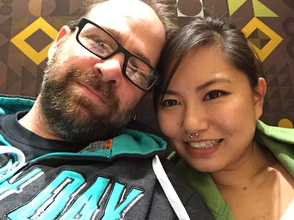 MrKiltYou's tweet photo. @givemeouchies and I chillin at @DarkOdyssey #DOS15 https://t.co/r5qoiaXs1T