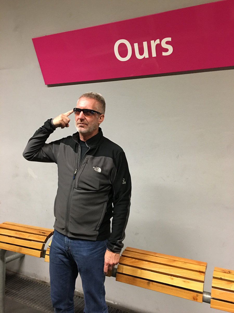 Not the 'Ours' he's used to visiting @MarkElos  <a href="/ourbrewingco/">Our Brewing Company</a> #lausanne