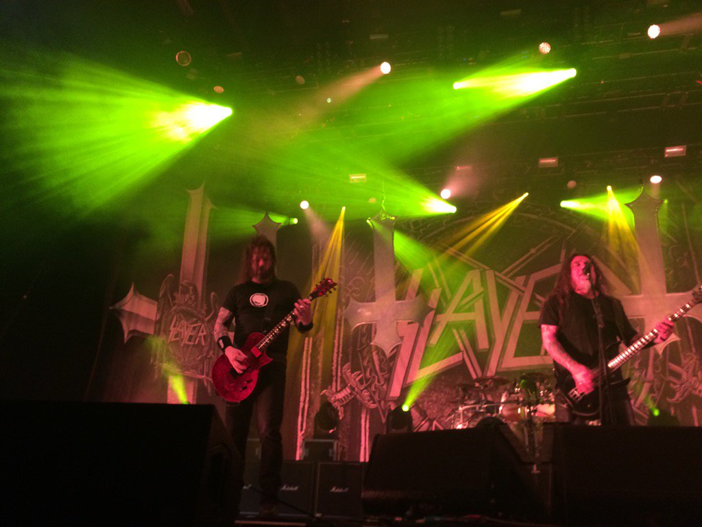 tattoosmadrid's tweet photo. #Slayer2015WorldTour  on the front row #Ludwigsburg #Germany 🤘🏻👹 https://t.co/1TfQbuMtQp