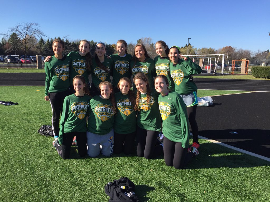 PanthersFFB's tweet photo. You're looking at your 2015 IMFF sophomore girls champs. Special s/o to @briannabvz for scoring both of our tds https://t.co/AQ3q4ZLy0D