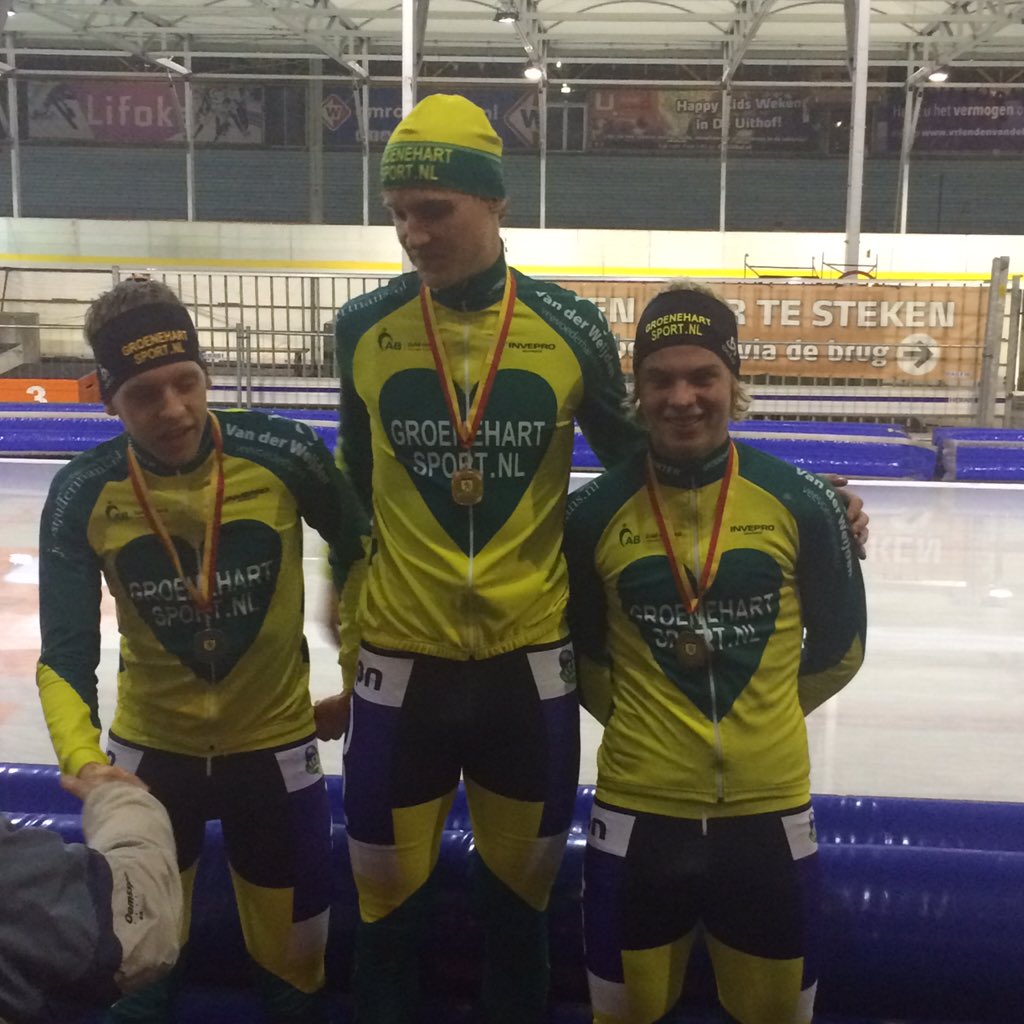 Uitslag ZHKMarathon Den Haag 1 Sjors van der Meer , 2 Niels Overvoorde 3 Rik Qualm