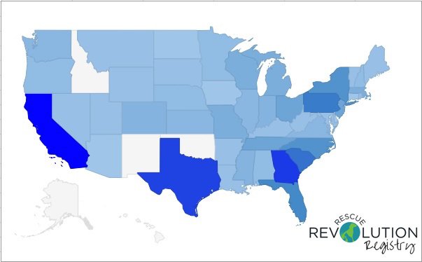 RescuRevolution's tweet photo. Register as a #foster and share this post to help us color in this map! 
https://t.co/N7KGg4tPcx #RescueRevolution https://t.co/sGiqYZjRsf