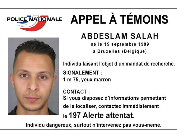 elmundoes's tweet photo. Francia avisa de que el terrorista fugado Abdeslam Salah podría dirigirse a España https://t.co/1fooL07qrQ https://t.co/s0Vjy90UYr