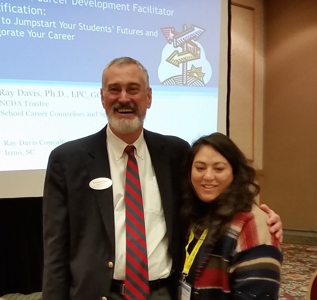 RDPathways's tweet photo. With Elizabeth Congdon-McGee, AkSCA President, at Alaska School Counselor's Association Conference 2015 https://t.co/cIRaKfXH4k