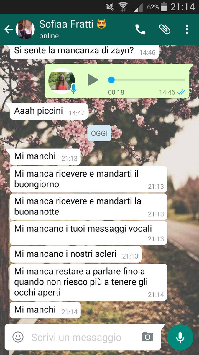 zayisart's tweet photo. "@OneMartiiy: Questi messaggi che ti fanno sorridere.
@zayisart https://t.co/SkWN6nPMPj" la mia piccolina💖