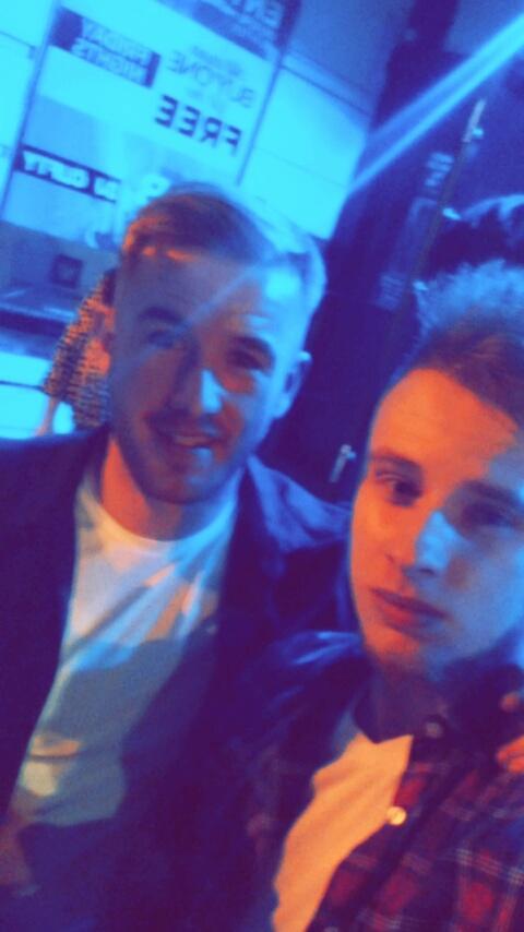 Matty_Pullman's tweet image. Bumping into @Paddymadden in Yeovil last night! Nice Lad!