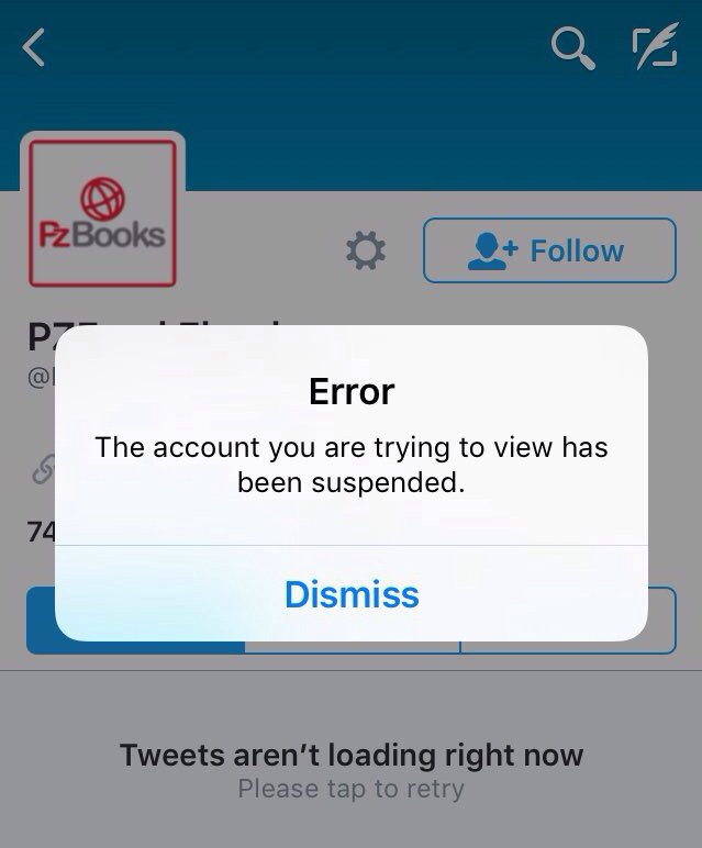 qalbcalligraphy's tweet image. Look at the date. Looks like PZbooks couldn't keep his mouth shut so he got suspended #InsideJob