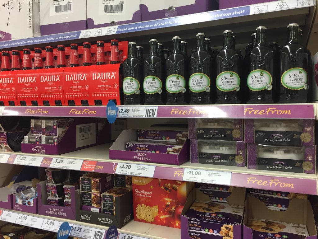 Great to see <a href="/StPetersBrewery/">St. Peter's Brewery</a> #Gfree on sale at <a href="/Tesco/">Tesco</a> #Martlesham #looksfantastic