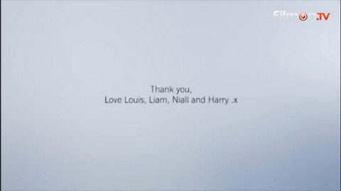 We put an ad in billboard to thank them.
Now they payed for an advert to thank us.
We love them and they love us.